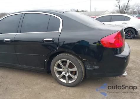 2005 Infiniti G35 z USA, uszkodzony, nr VIN JNKCV51E35M201248